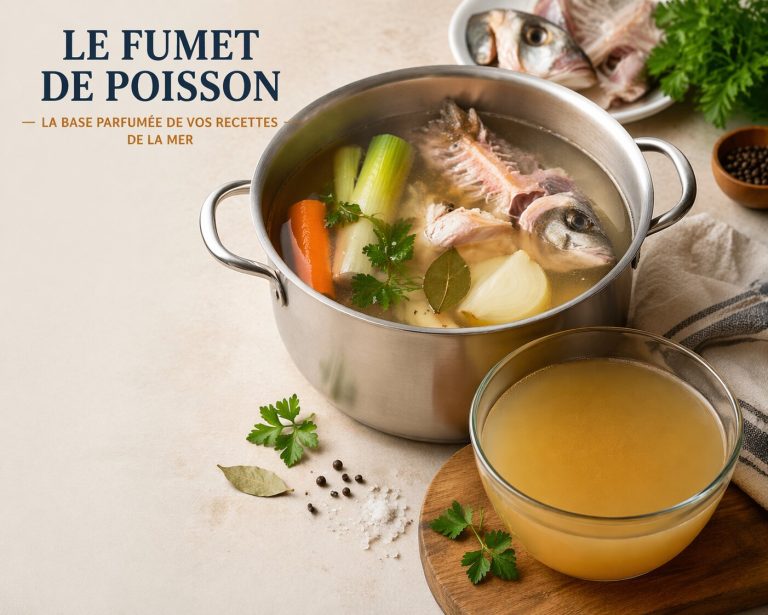 Le fumet de poisson maison