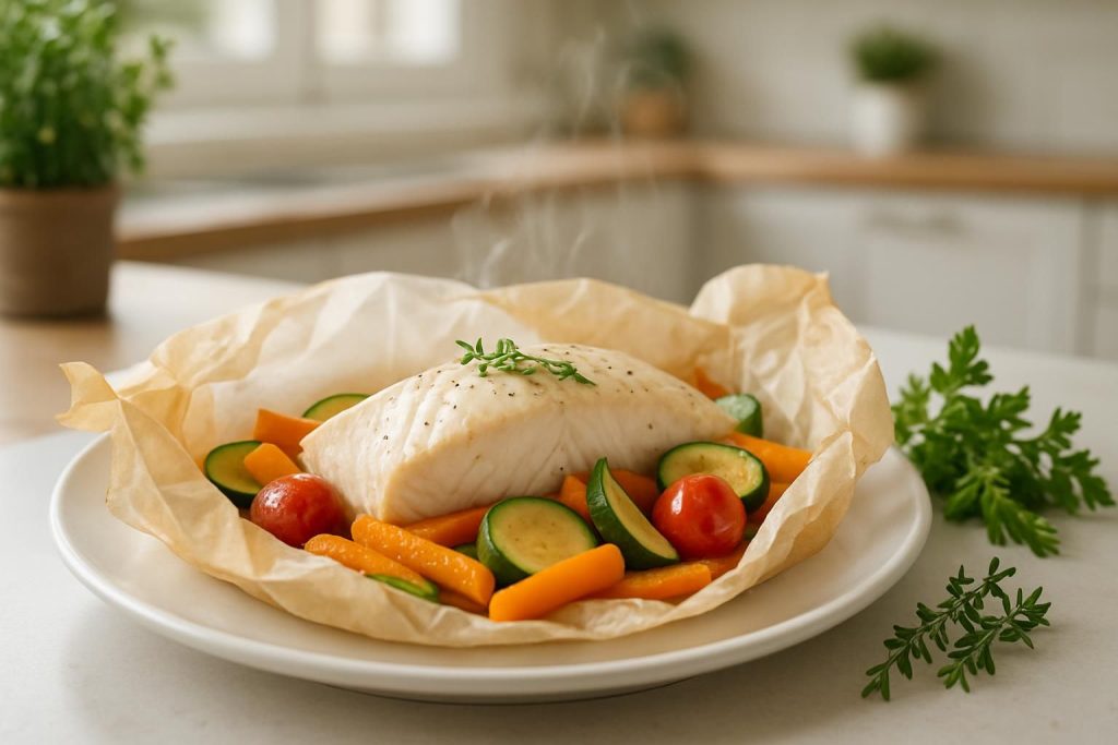 découvrez les bienfaits de la cuisson du poisson en papillote, une méthode saine qui préserve les saveurs et les nutriments tout en offrant un plat savoureux et léger.