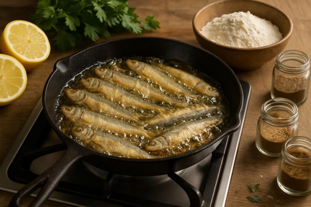 découvrez une recette simple et savoureuse pour préparer une délicieuse friture de petits poissons croustillants, parfaite pour un repas convivial et gourmand.
