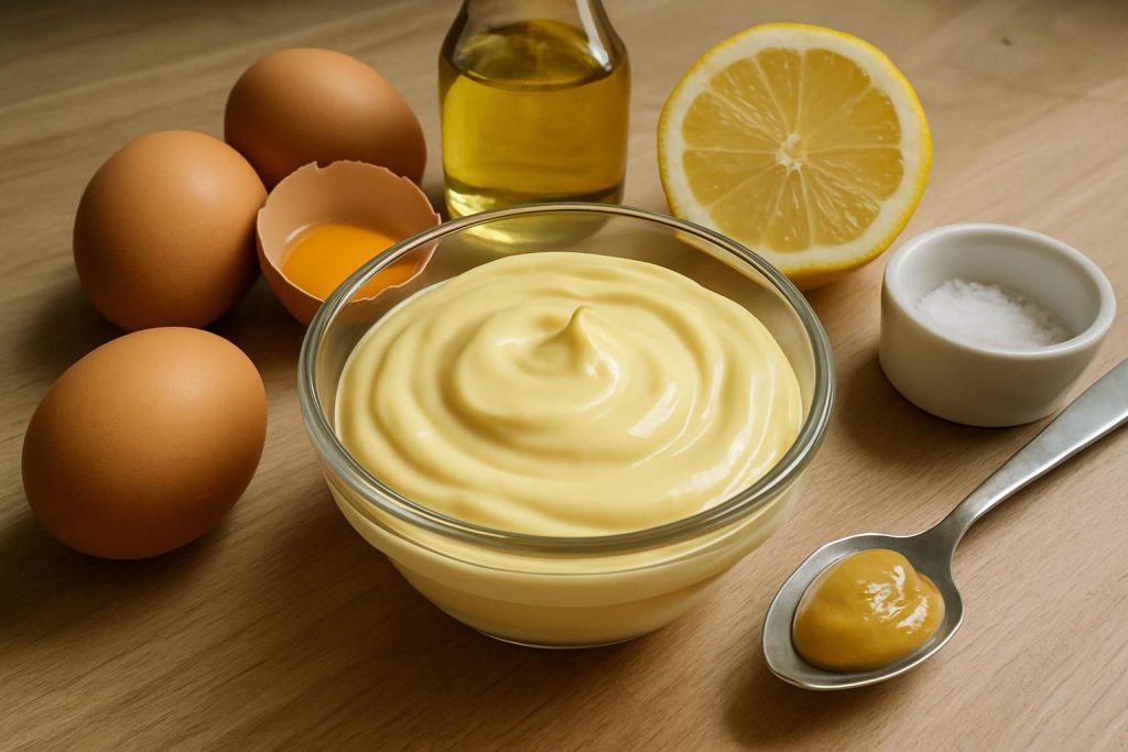 découvrez ma recette de mayonnaise maison simple et délicieuse pour accompagner tous vos plats.