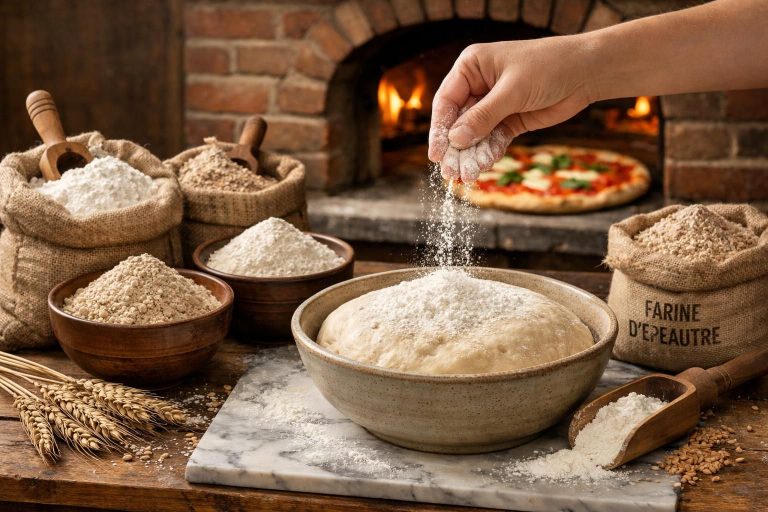 découvrez quelle farine utiliser pour préparer une pizza maison parfaite, avec des conseils pour choisir la meilleure farine selon la texture et le goût souhaités.