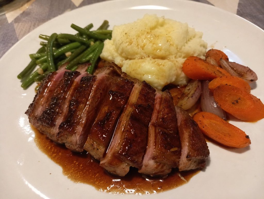 découvrez la recette d'un magret préparé à partir d'une marinade au miel
