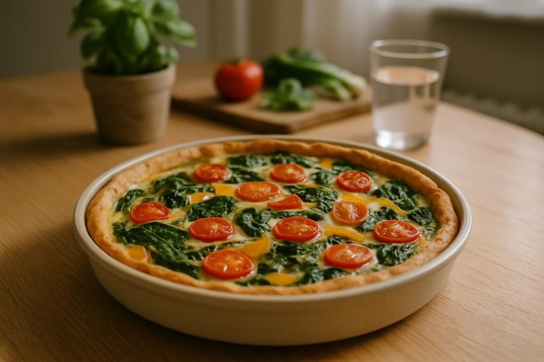 découvrez une recette de quiche healthy, savoureuse et facile à préparer, idéale pour un repas équilibré et gourmand.