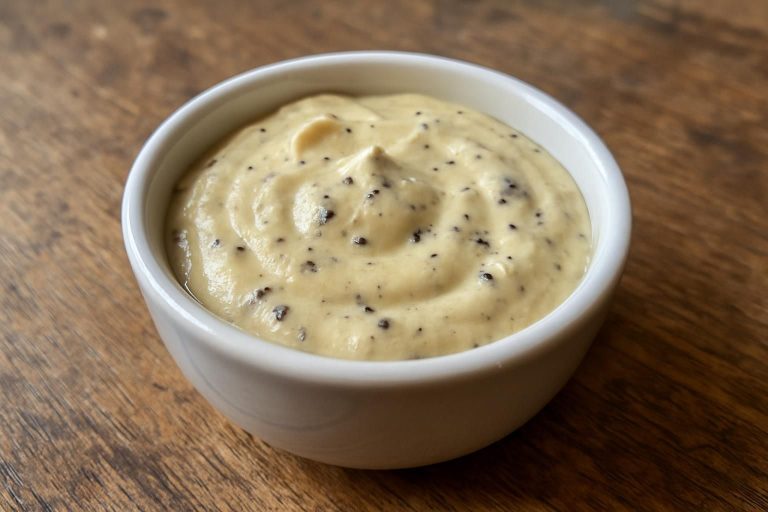 découvrez notre délicieuse sauce crémeuse aux truffes, parfaite pour sublimer vos plats avec une touche raffinée et gourmande.