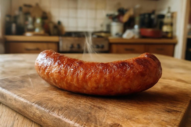 découvrez la technique infaillible pour cuire parfaitement la saucisse de couenne et révéler toutes ses saveurs délicieuses à chaque bouchée.